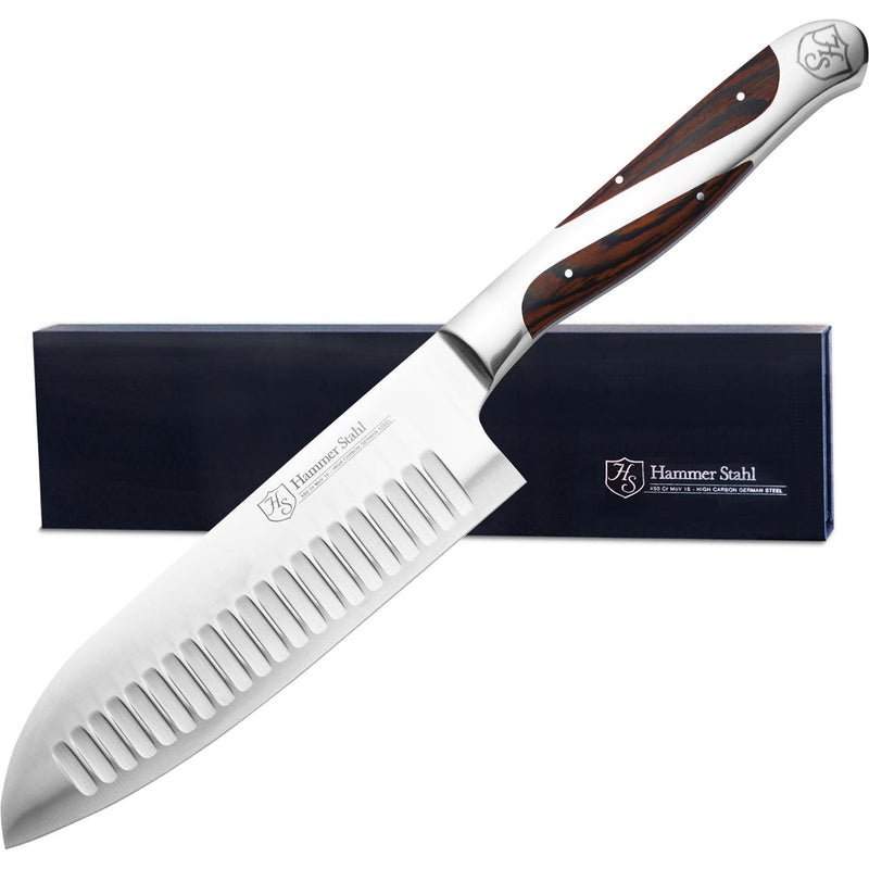 Load image into Gallery viewer, Hammer Stahl 5.5" Santoku Knife

