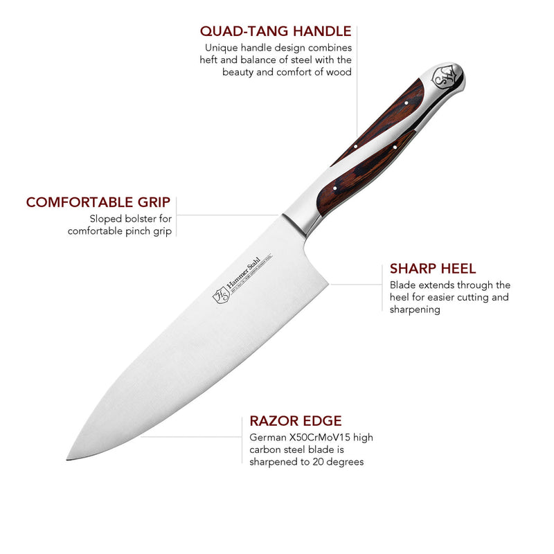 Load image into Gallery viewer, Hammer Stahl 6" Chef Knife
