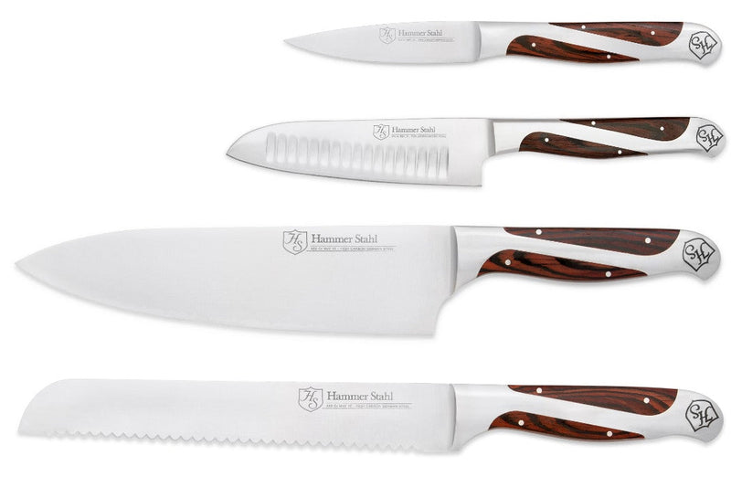 Load image into Gallery viewer, Hammer Stahl 4 Piece Cutlery Essentials Set
