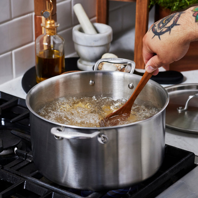 Load image into Gallery viewer, Heritage Steel Eater Series 8 Quart Stock Pot with Lid
