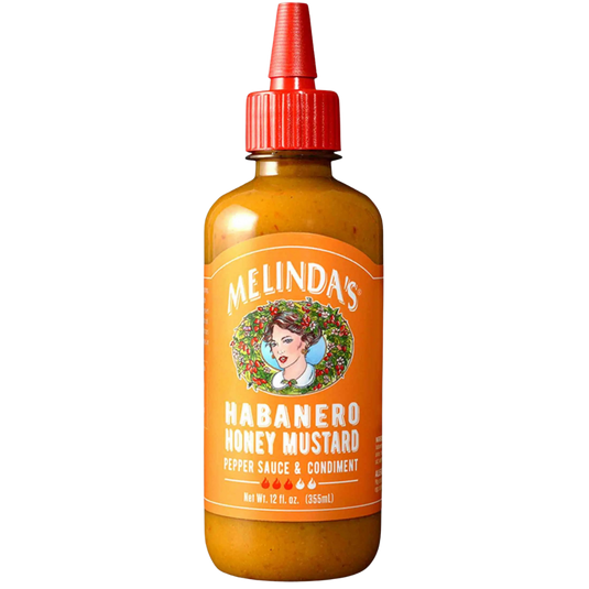 Melinda's Hot Habanero Honey Mustard Pepper Sauce