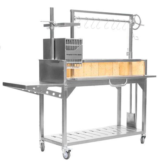 Tagwood BBQ Santa Maria Wood Fire & Charcoal Grill | BBQ03SS DEMO MODEL