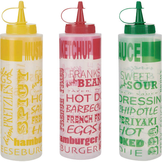 Farberware Condiment Squeeze Bottles (3-Count)