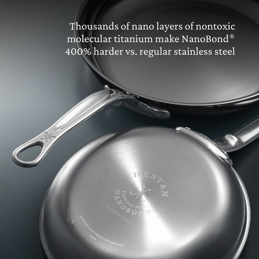 Hestan NanoBond 10-Piece Titanium Ultimate Cookware Set