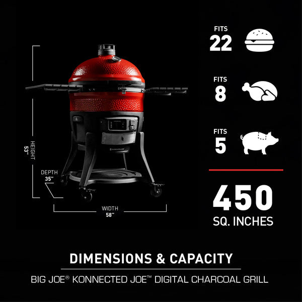 Load image into Gallery viewer, Kamado Joe Konnected Joe™ Digital Charcoal Grill and Smoker
