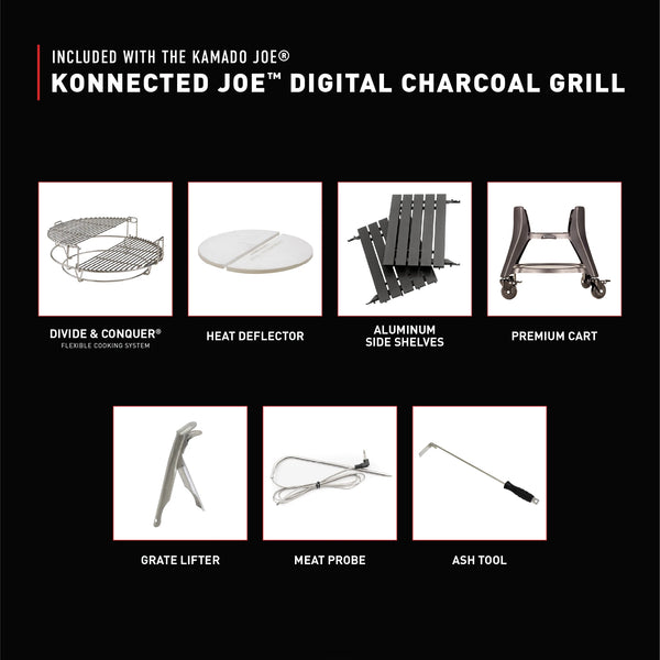 Load image into Gallery viewer, Kamado Joe Konnected Joe™ Digital Charcoal Grill and Smoker
