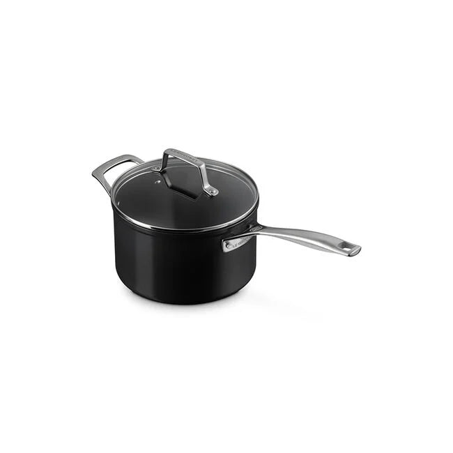 Load image into Gallery viewer, Le Creuset Essential Non-stick Ceramic Saucepan with Glass Lid
