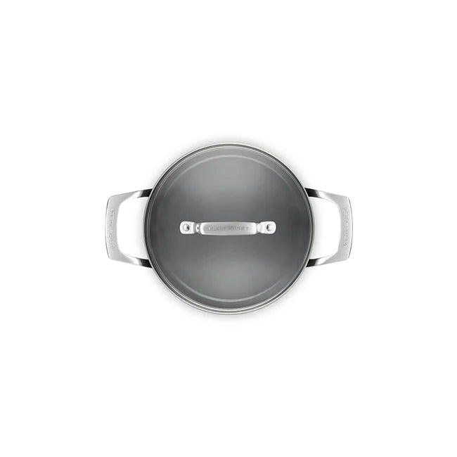 Load image into Gallery viewer, Le Creuset Essential Non-stick Ceramic Stockpot with Glass Lid
