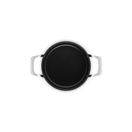 Le Creuset Essential Non-stick Ceramic Stockpot with Glass Lid