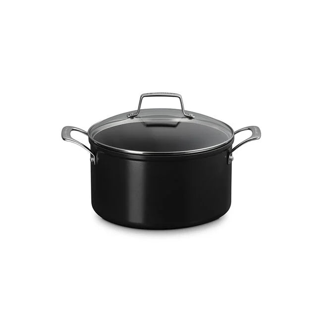 Load image into Gallery viewer, Le Creuset Essential Non-stick Ceramic Stockpot with Glass Lid
