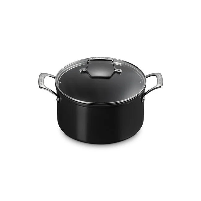 Load image into Gallery viewer, Le Creuset Essential Non-stick Ceramic Stockpot with Glass Lid
