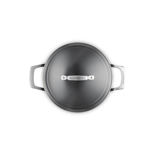 Le Creuset Essential Non-stick Ceramic Stockpot with Glass Lid