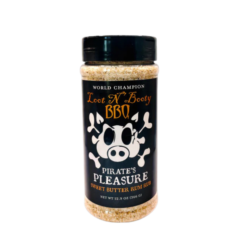 Load image into Gallery viewer, Loot N' Booty BBQ Pirate's Pleasure Sweet Butter Rum Rub  – 12.9 OZ
