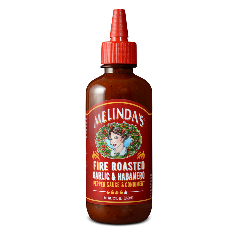 Load image into Gallery viewer, Melinda's Fire Roasted Garlic &amp; Habanero Pepper Sauce &amp; Condiment
