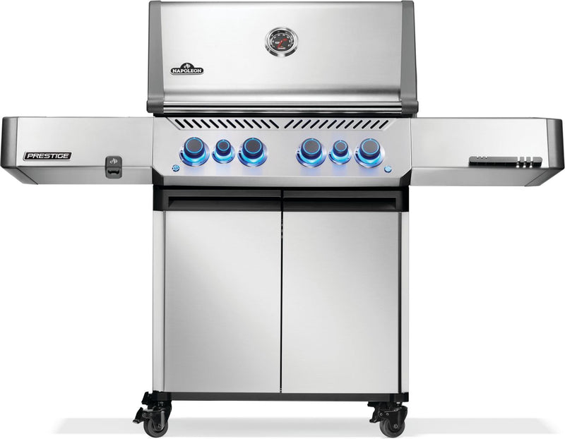 Load image into Gallery viewer, Napoleon Prestige® 500 RSIB (Stainless Steel) W/ Infrared Side/Rear Burners &amp; Rotisserie
