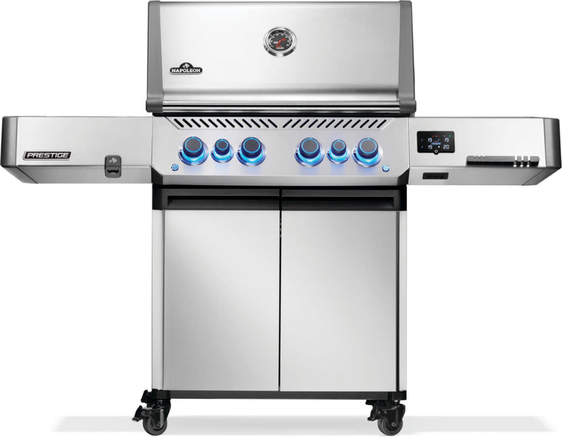 Load image into Gallery viewer, Napoleon Prestige® 500 Connected RSIB (Stainless Steel) W/ Infrared Side/Rear Burners &amp; Rotisserie
