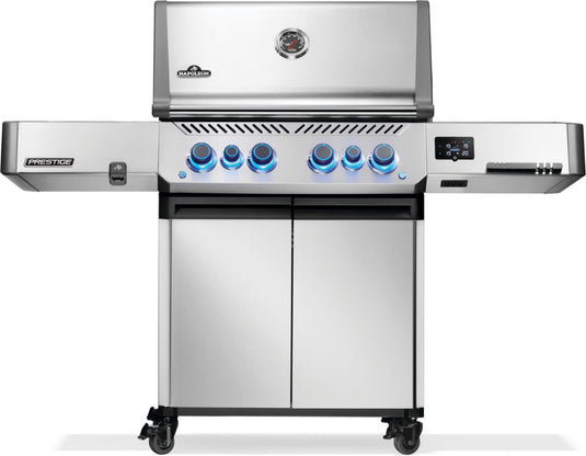 Napoleon Prestige® 500 Connected RSIB (Stainless Steel) W/ Infrared Side/Rear Burners & Rotisserie
