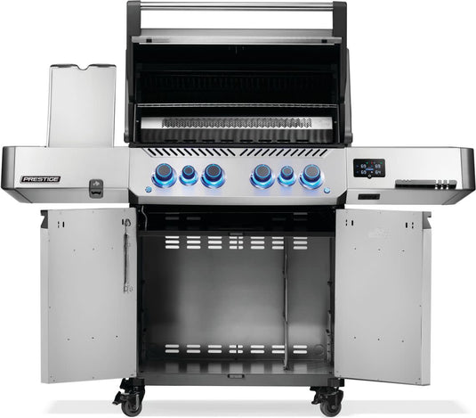 Napoleon Prestige® 500 Connected RSIB (Stainless Steel) W/ Infrared Side/Rear Burners & Rotisserie