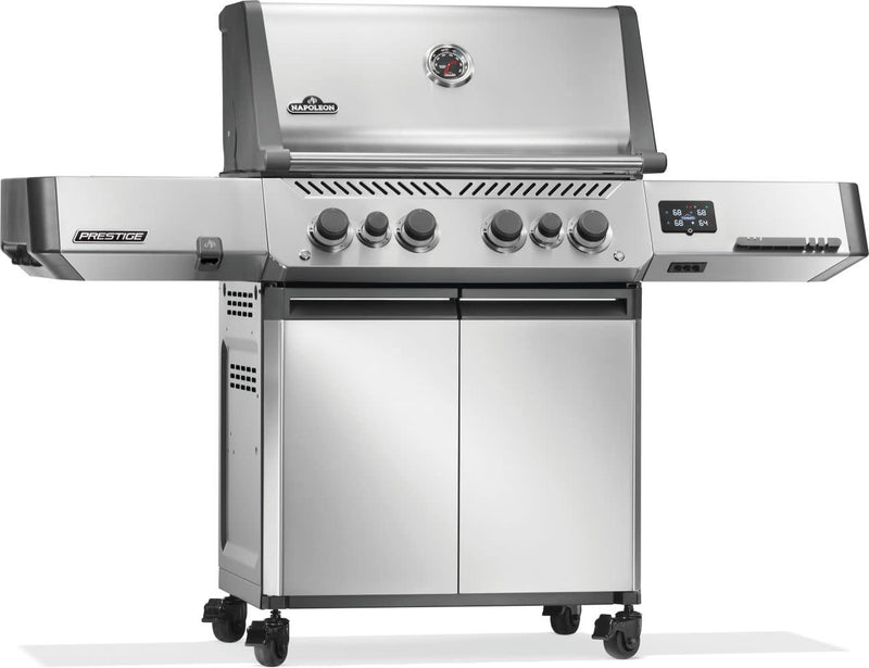 Load image into Gallery viewer, Napoleon Prestige® 500 Connected RSIB (Stainless Steel) W/ Infrared Side/Rear Burners &amp; Rotisserie

