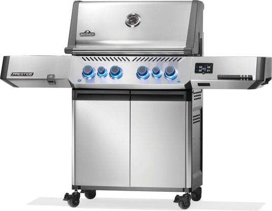 Napoleon Prestige® 500 Connected RSIB (Stainless Steel) W/ Infrared Side/Rear Burners & Rotisserie