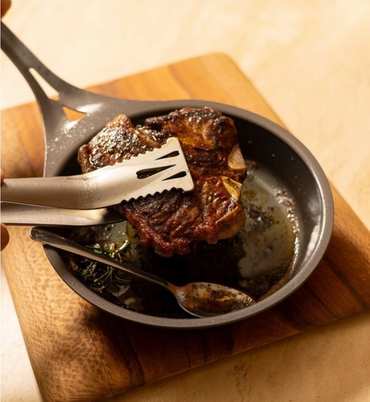 SOLIDTEKNICS AUS-ION™ Lightning 7.9” Long Handle Fry Pan