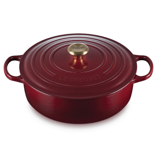 Le Creuset Signature Round Wide Dutch Oven 6 3/4 qt.