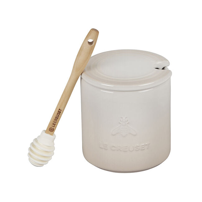 Load image into Gallery viewer, Le Creuset Honey Pot w/ Silicone Dipper
