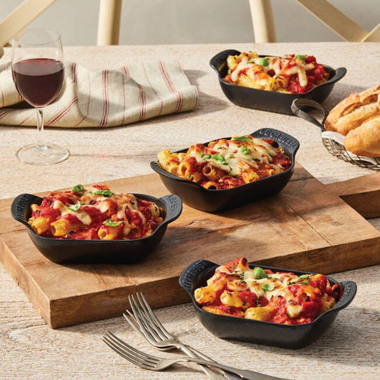 Le Creuset Gourmand Collection Rectangular Baker, Set of 4