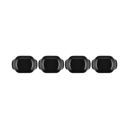 Le Creuset Gourmand Collection Rectangular Baker, Set of 4