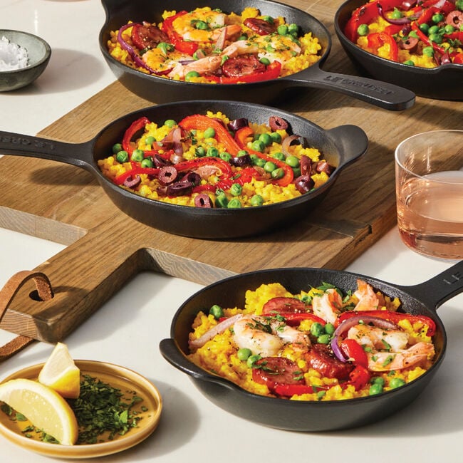 Load image into Gallery viewer, Le Creuset Gourmand Collection Skillet, Set of 4
