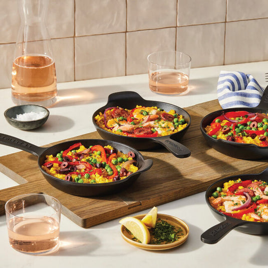 Le Creuset Gourmand Collection Skillet, Set of 4
