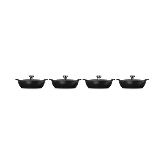 Le Creuset Gourmand Collection Braiser with Lid, Set of 4