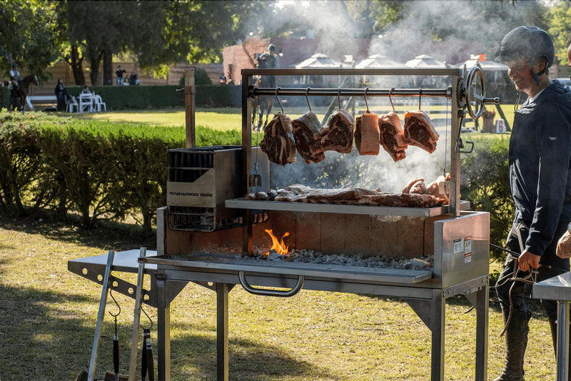 Load image into Gallery viewer, Tagwood BBQ Santa Maria Wood Fire &amp; Charcoal Grill | BBQ03SS DEMO MODEL
