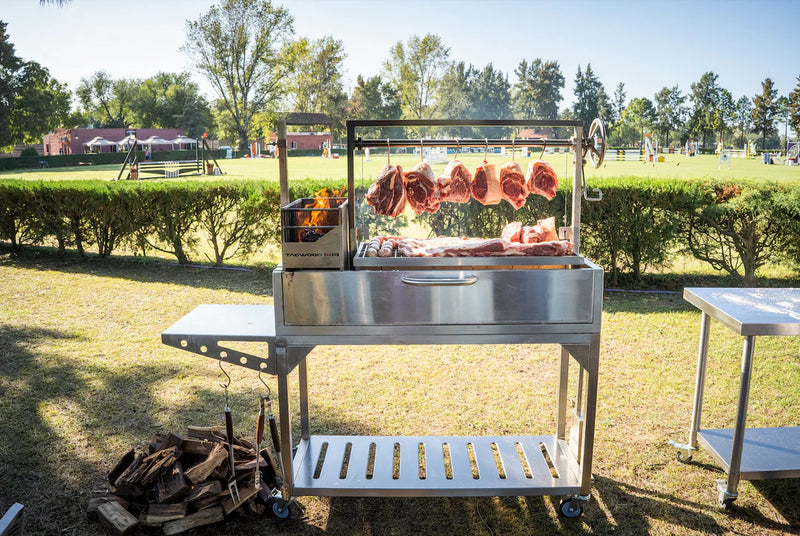 Load image into Gallery viewer, Tagwood BBQ Santa Maria Wood Fire &amp; Charcoal Grill | BBQ03SS DEMO MODEL
