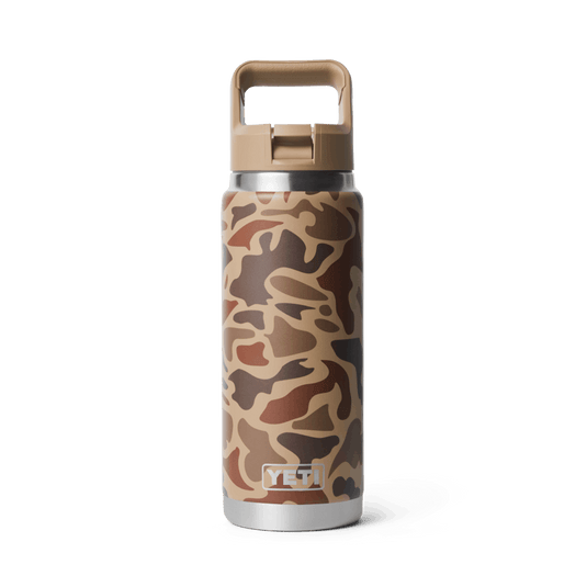 YETI Rambler 26 oz Bottle with Straw Cap & Color Matched Lid
