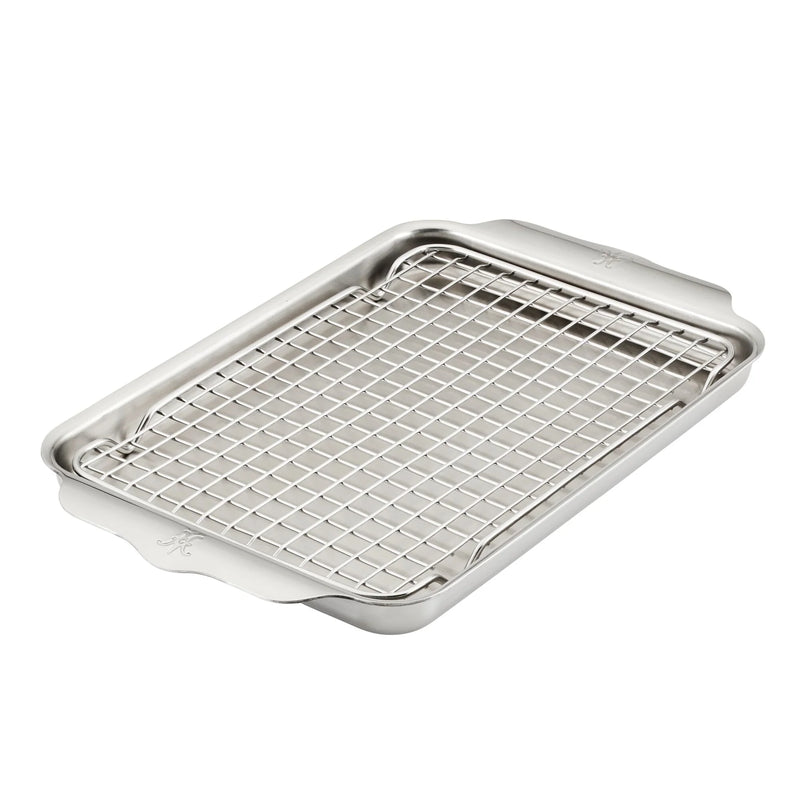 Load image into Gallery viewer, Hestan Provisions OvenBond 2PC Quarter Sheet Pan with Rack Set

