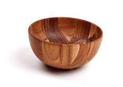 Teakhaus Moon Salad Bowl