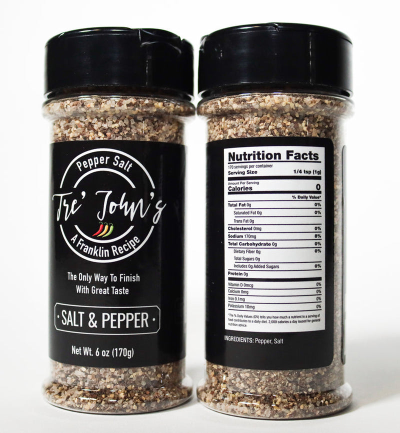 Load image into Gallery viewer, Tre'Johns Pepper Salt
