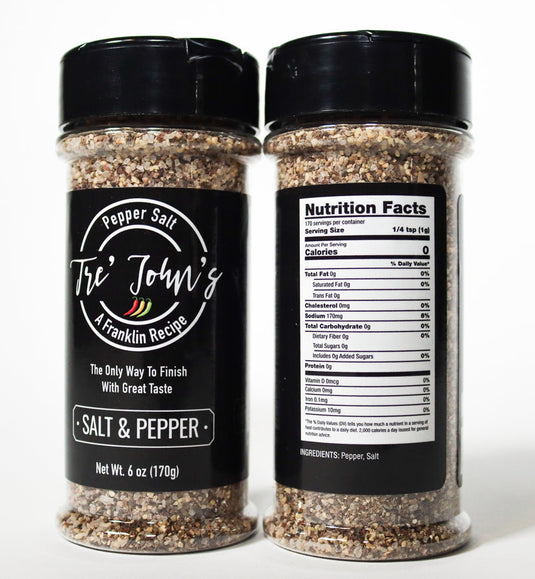 Tre'Johns Pepper Salt