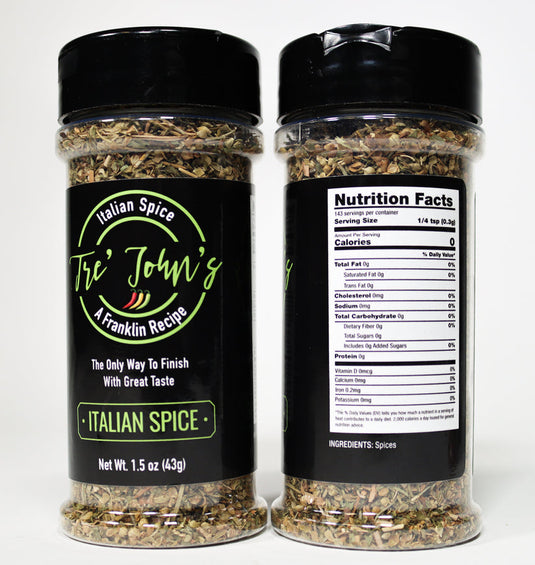 Tre'Johns Italian Seasoning