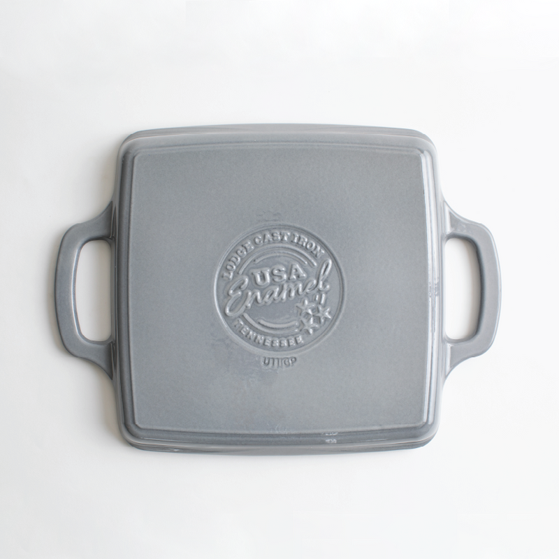 Load image into Gallery viewer, Lodge USA Enamel 11” Enameled Cast Iron Grill Pan
