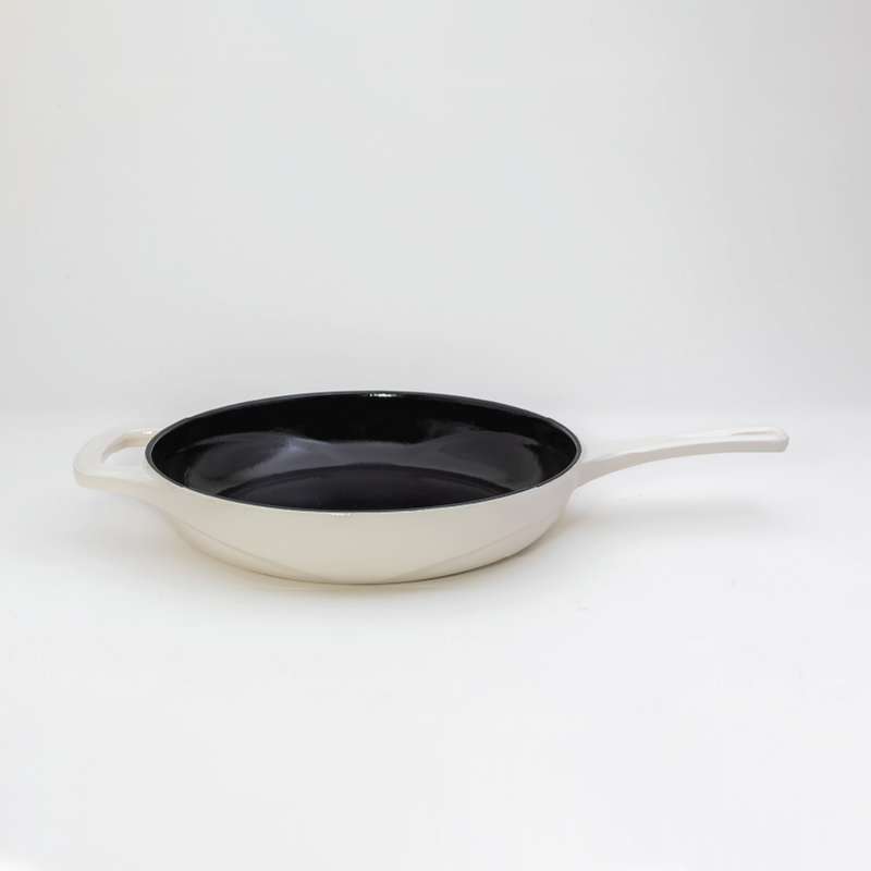 Load image into Gallery viewer, Lodge USA Enamel 11” Enameled Cast Iron Skillet
