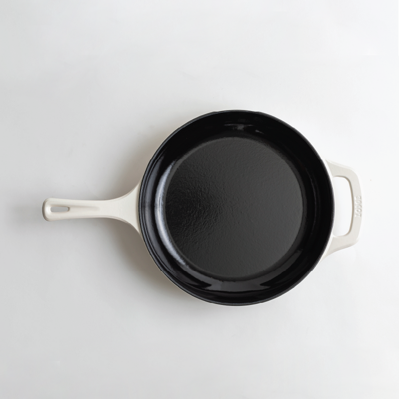 Load image into Gallery viewer, Lodge USA Enamel 11” Enameled Cast Iron Skillet
