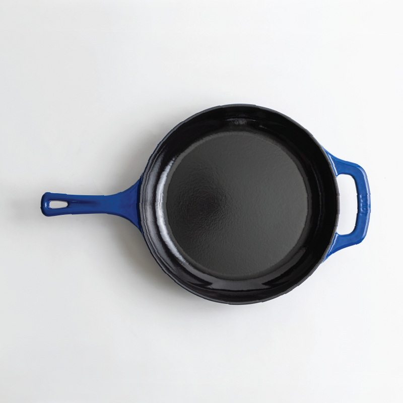 Load image into Gallery viewer, Lodge USA Enamel 11” Enameled Cast Iron Skillet
