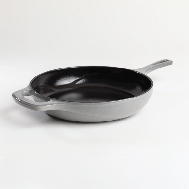 Load image into Gallery viewer, Lodge USA Enamel 11” Enameled Cast Iron Skillet
