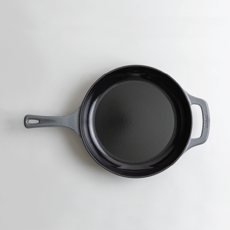 Load image into Gallery viewer, Lodge USA Enamel 11” Enameled Cast Iron Skillet
