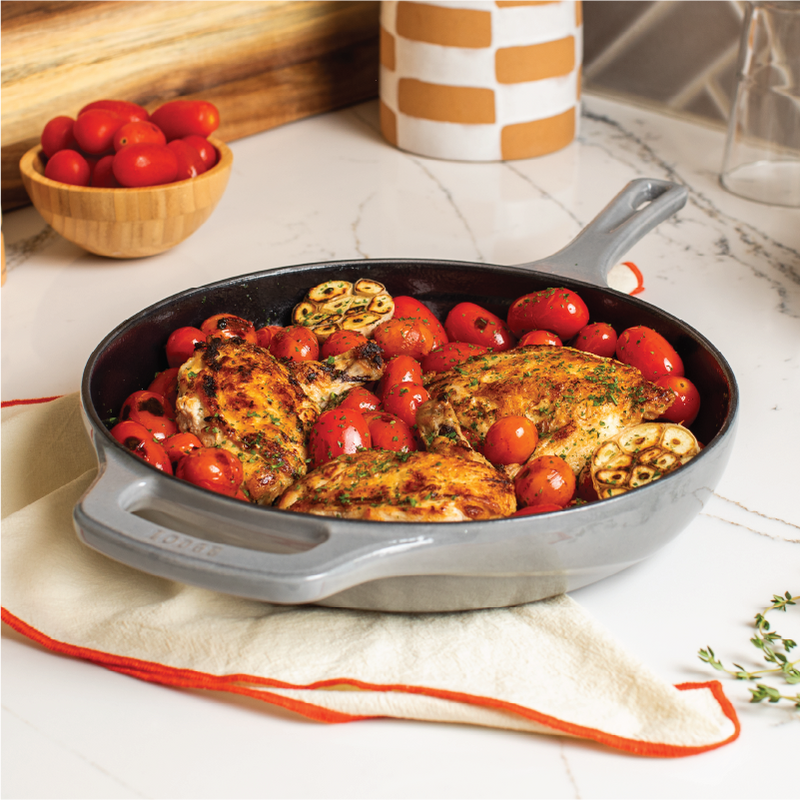 Load image into Gallery viewer, Lodge USA Enamel 11” Enameled Cast Iron Skillet
