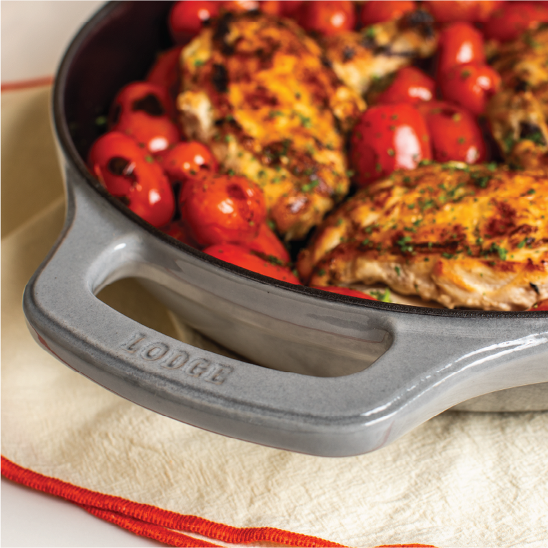 Load image into Gallery viewer, Lodge USA Enamel 11” Enameled Cast Iron Skillet
