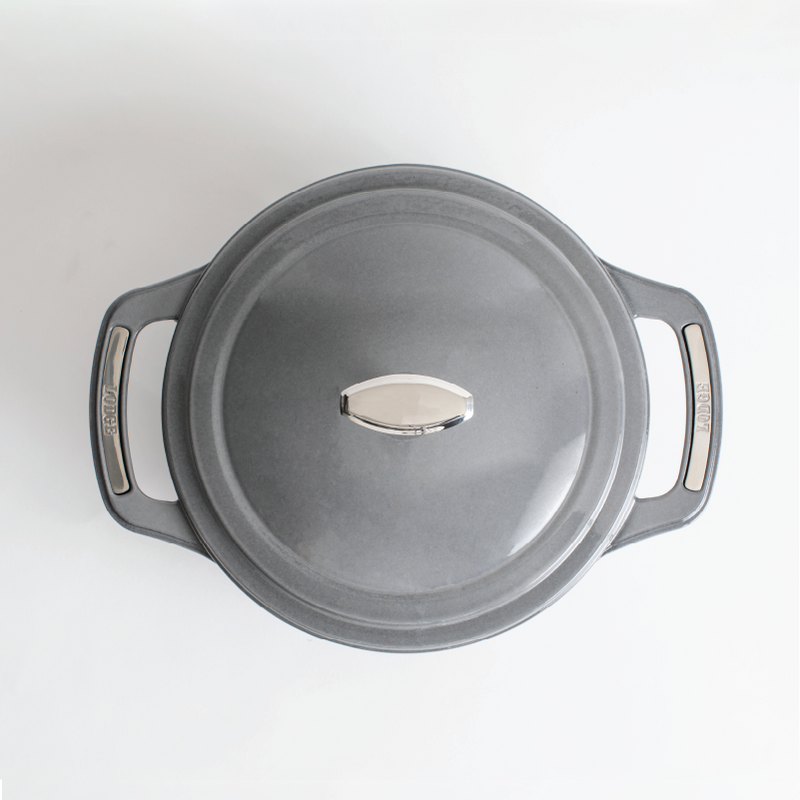 Load image into Gallery viewer, Lodge USA Enamel™ 3 Qt. Enameled Cast Iron Dutch Oven
