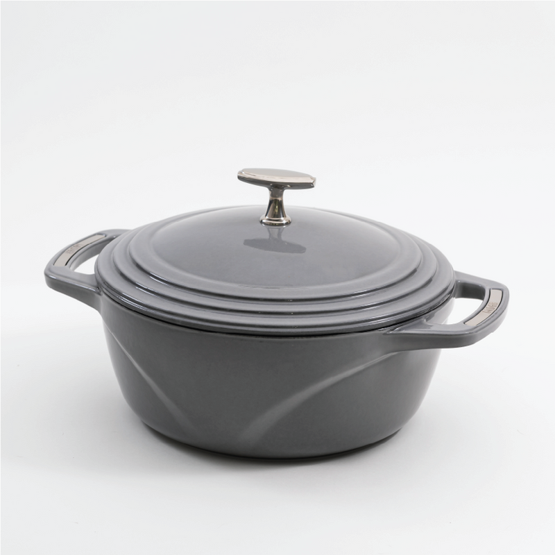 Load image into Gallery viewer, Lodge USA Enamel™ 4.5 Qt. Enameled Cast Iron Dutch Oven
